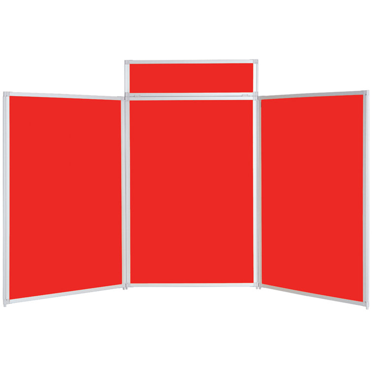 Symple Stuff FreeStanding Bulletin Board, 120cm H x 210cm W Wayfair